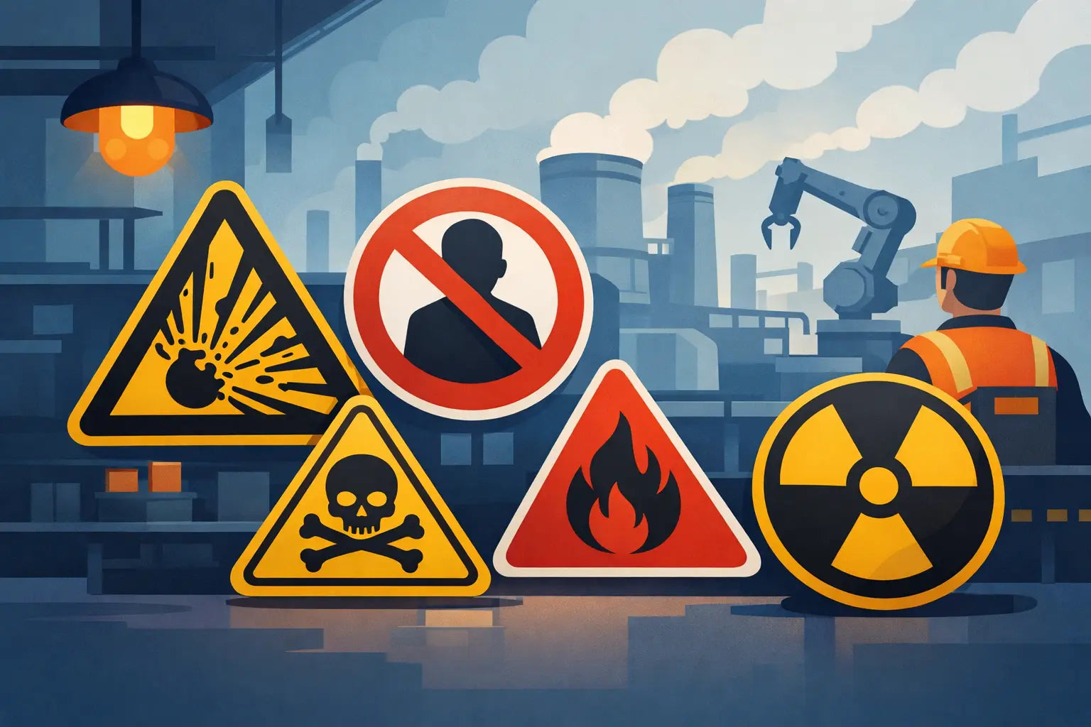 Which Danger Signs Are Used in Factories?