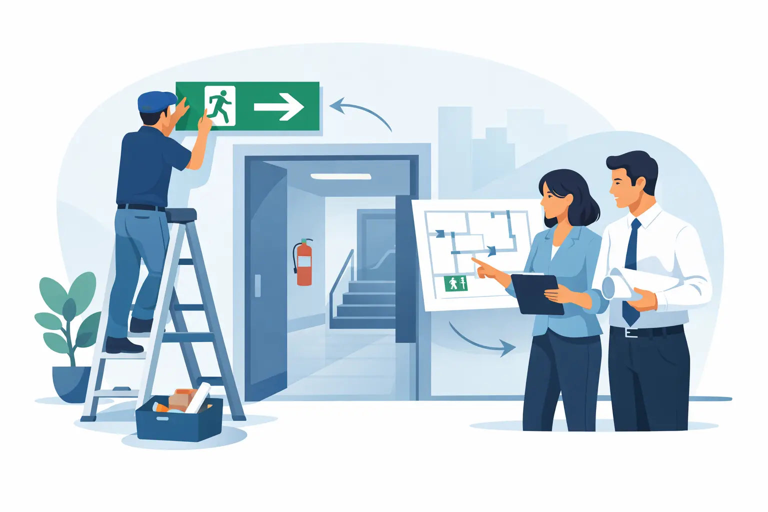 How to Place Fire Exit Signs Correctly