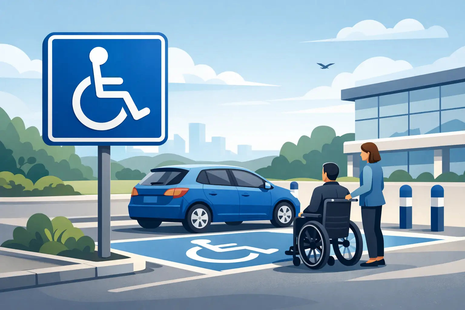 Disabled Parking Sign Rules for UK Sites