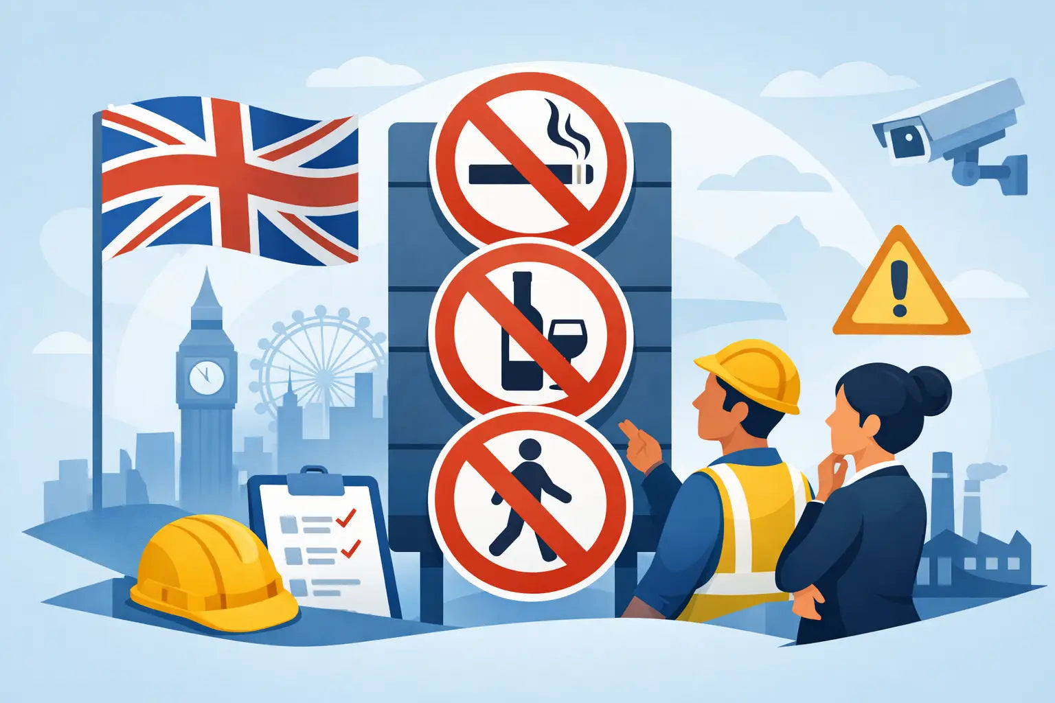 UK Guide to Prohibition Signs for Workplaces