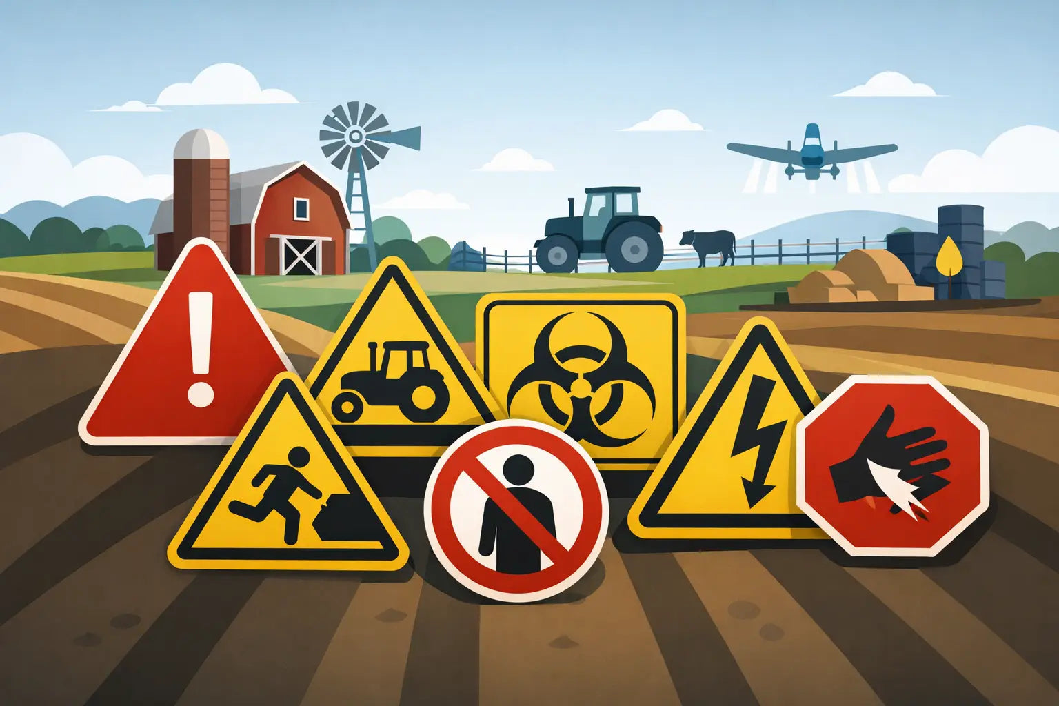 10 Best Farm Safety Warning Signs