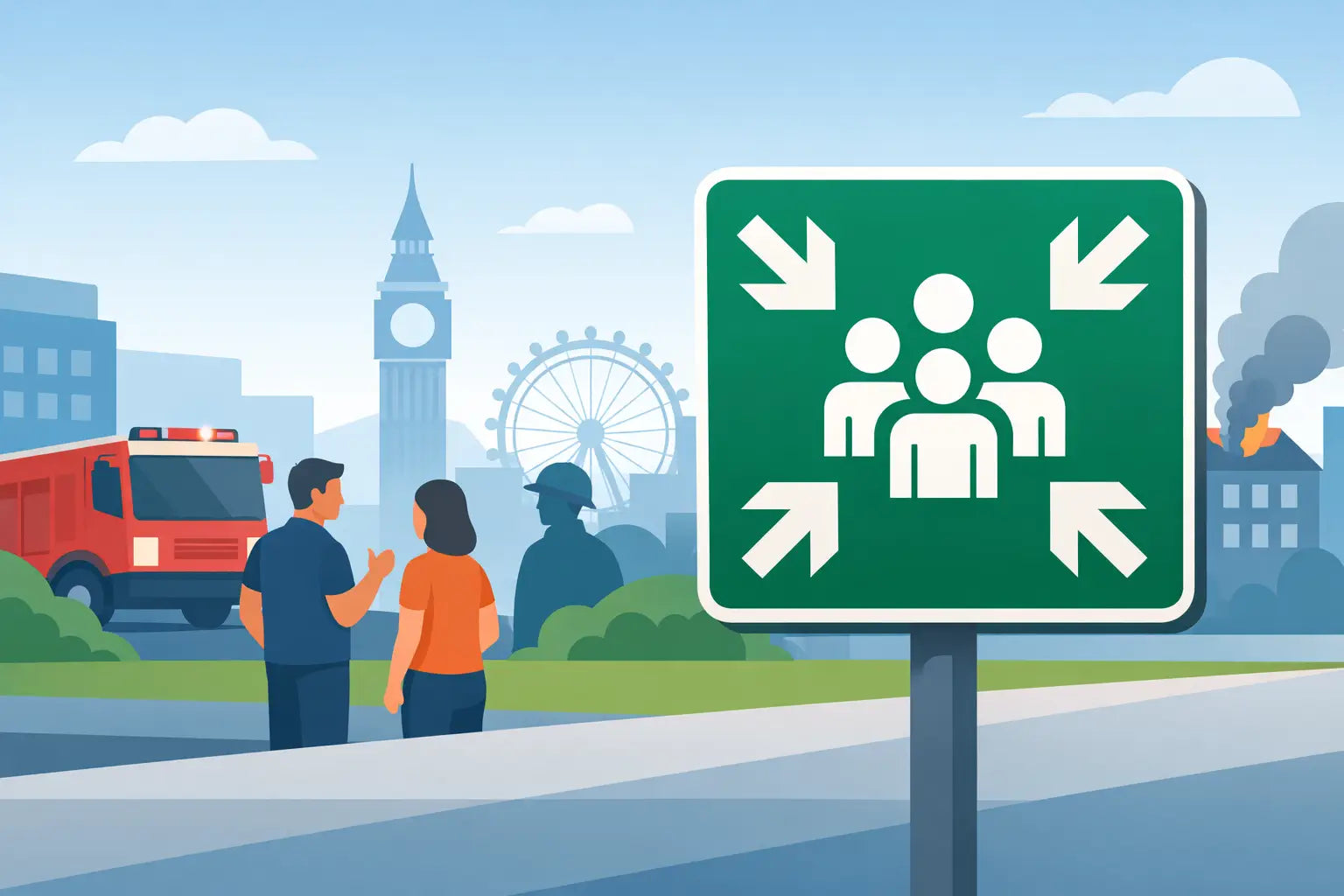 What Is a Fire Assembly Point Sign? UK Guide