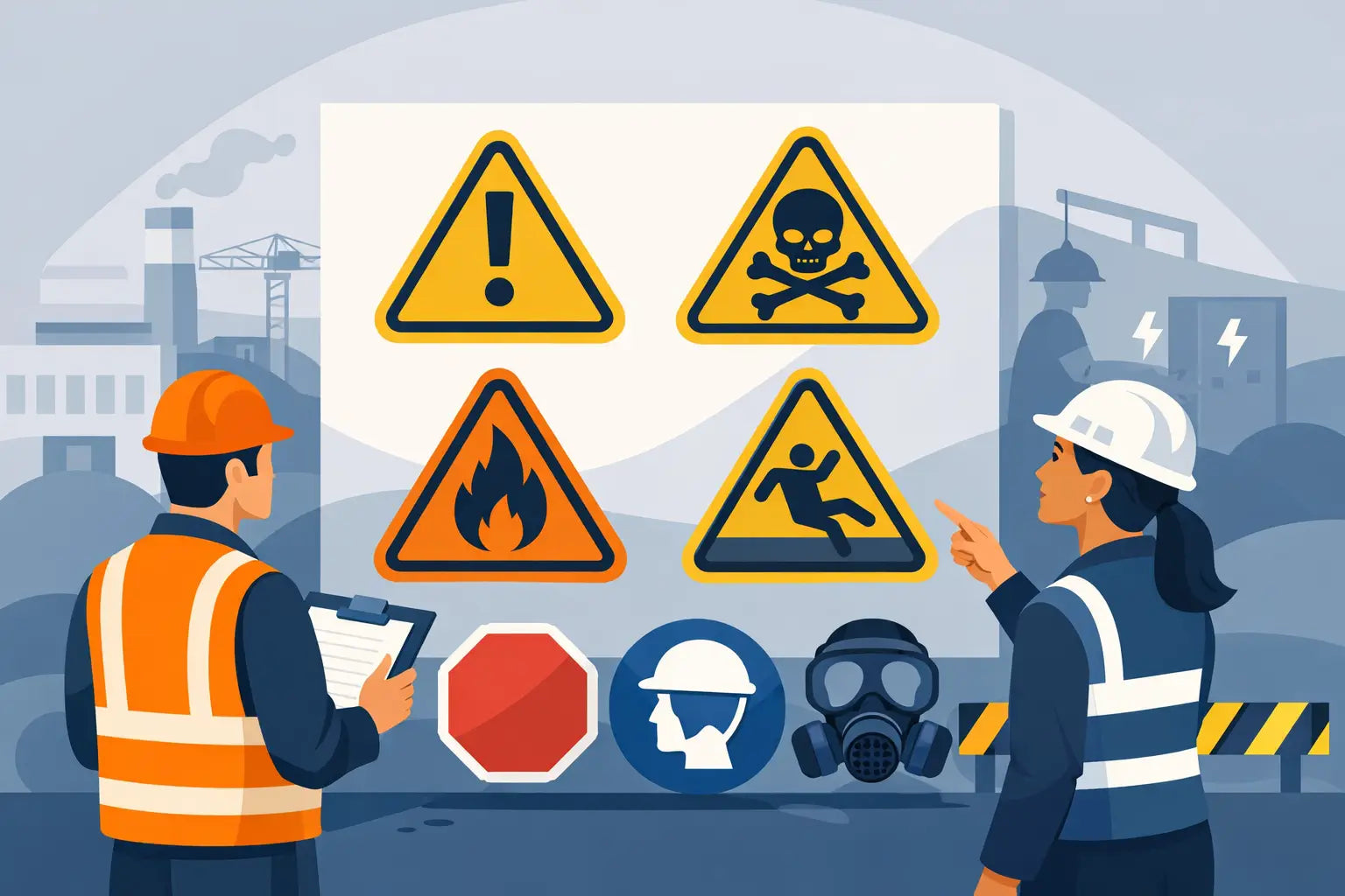 What Danger Signs Are Required by HSE at Work?