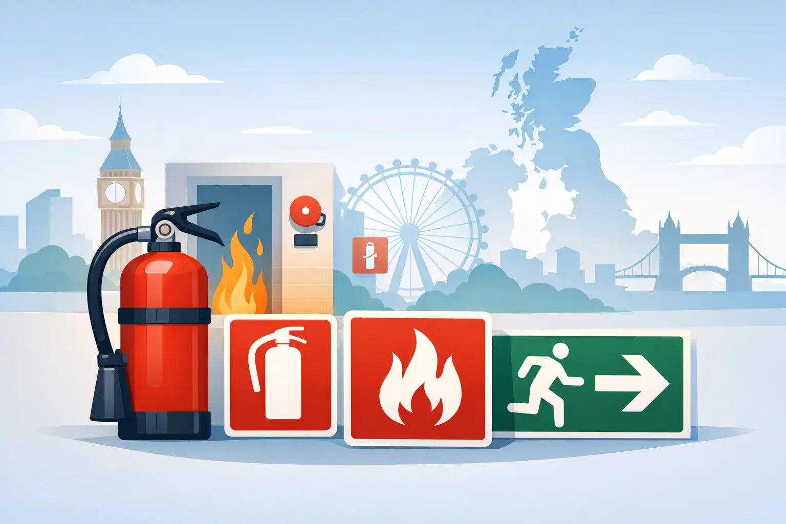 What Fire Extinguisher Signs Do I Need in the UK?