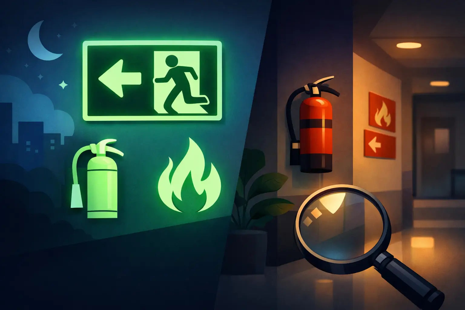 Are Glow-in-the-Dark Fire Signs Worth Buying?