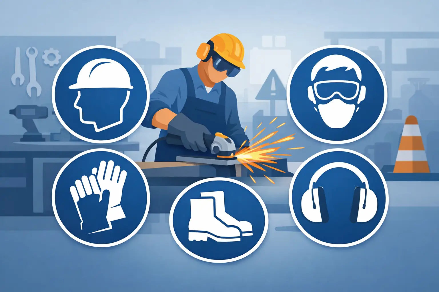 What PPE Signs Are Used in Workshops in the UK?