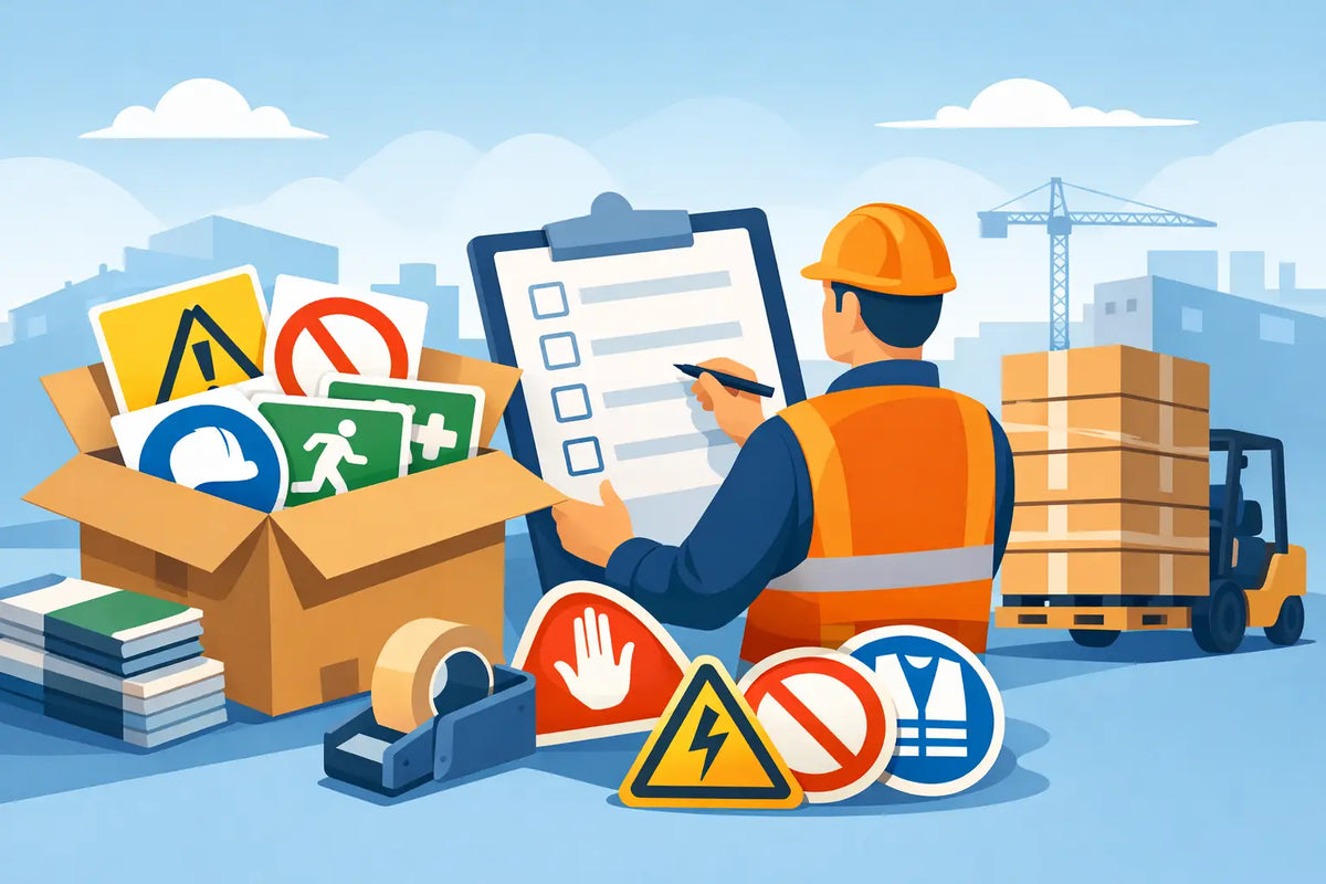 How to Order Bulk Safety Signs for Your Site