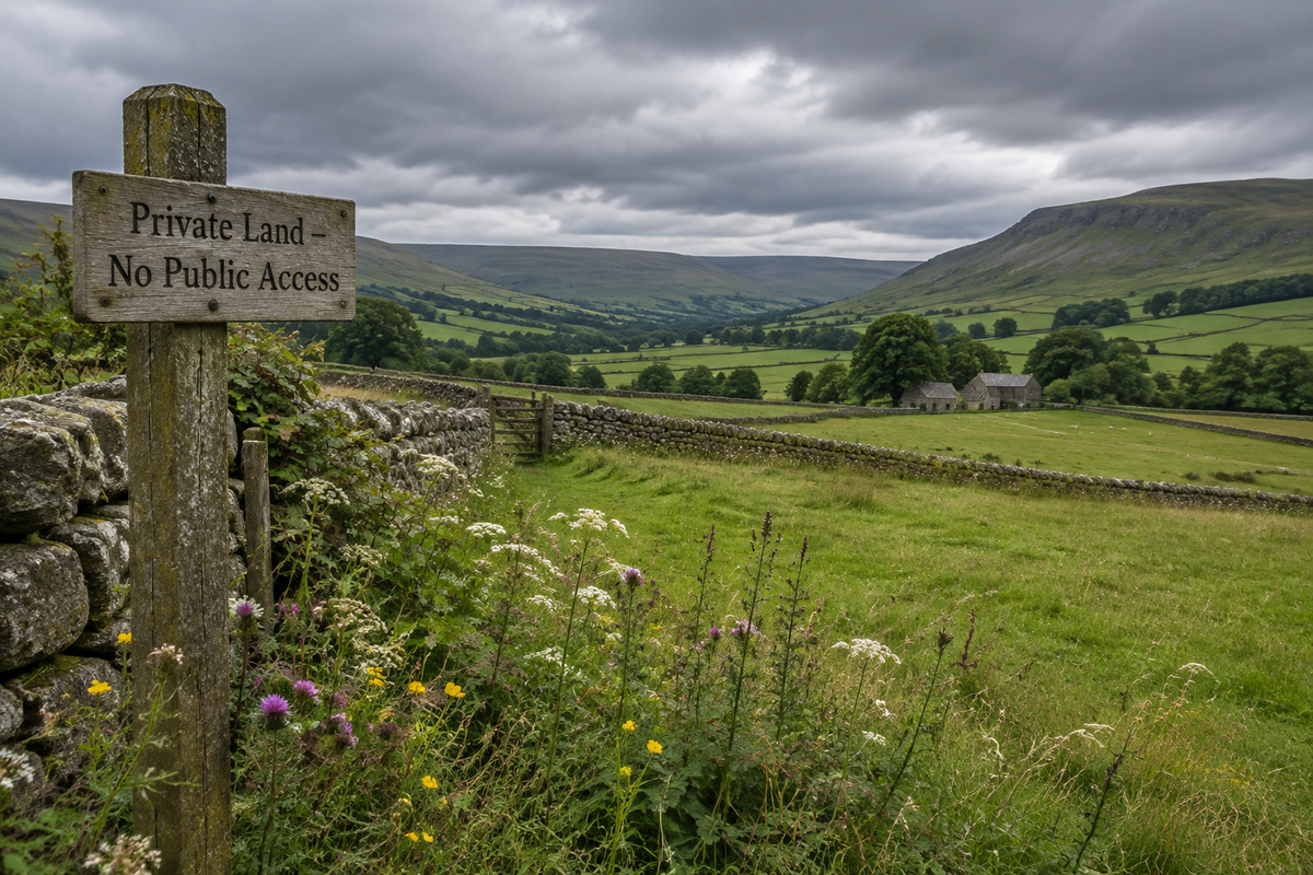 Private Land Signs: What Can Landowners Legally Display in the UK?