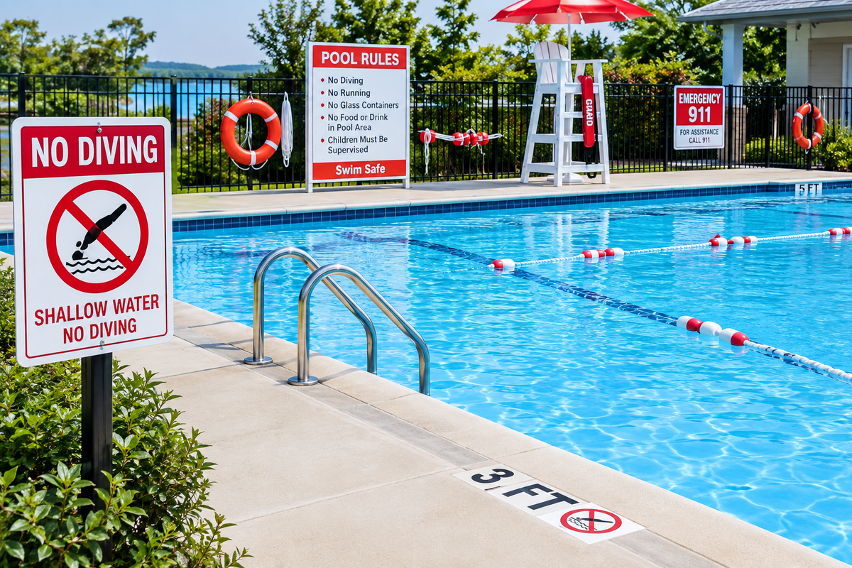Swimming Pool Safety Signs: A Guide for UK Facilities