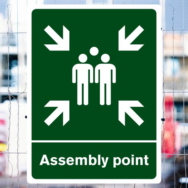Assembly Point Sign - The Safety Sheep Store