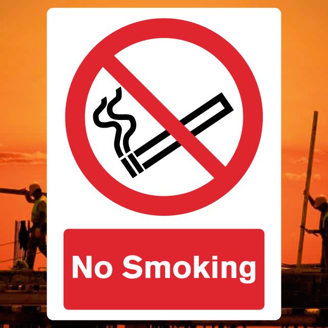 No Smoking Sign - The Safety Sheep Store