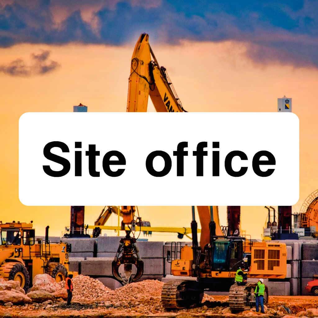 Site Office Sign - The Safety Sheep Store