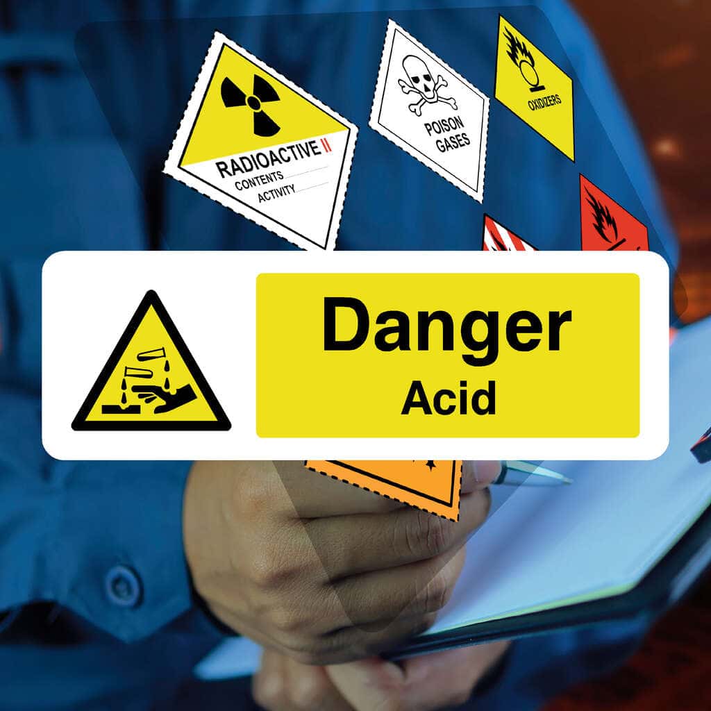 Acid Sign-The Safety Sheep Store