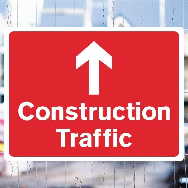 Arrow Up Traffic Sign-The Safety Sheep Store
