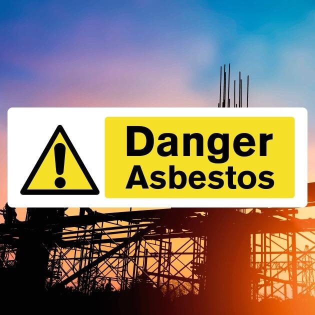 Asbestos Danger Sign-The Safety Sheep Store