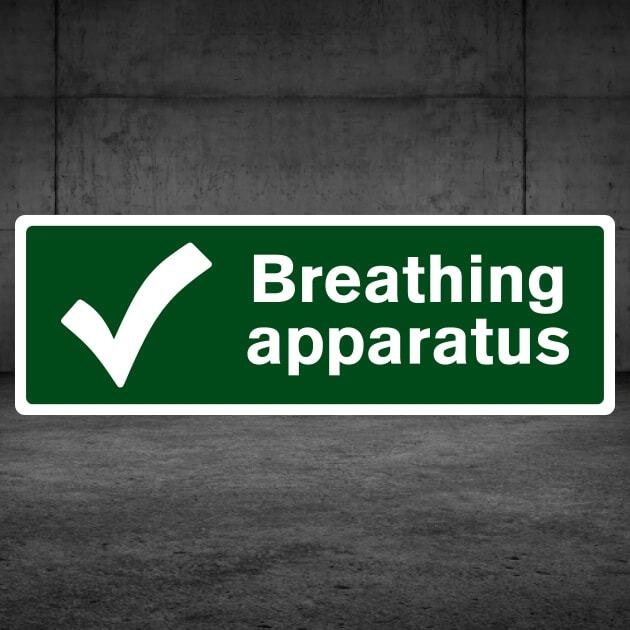 Breathing Apparatus Location First Aid Sign-The Safety Sheep Store