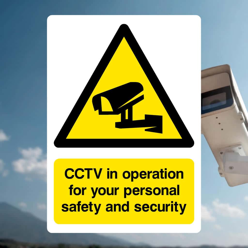 CCTV In Operation Personal Safety And Security Sign-The Safety Sheep Store