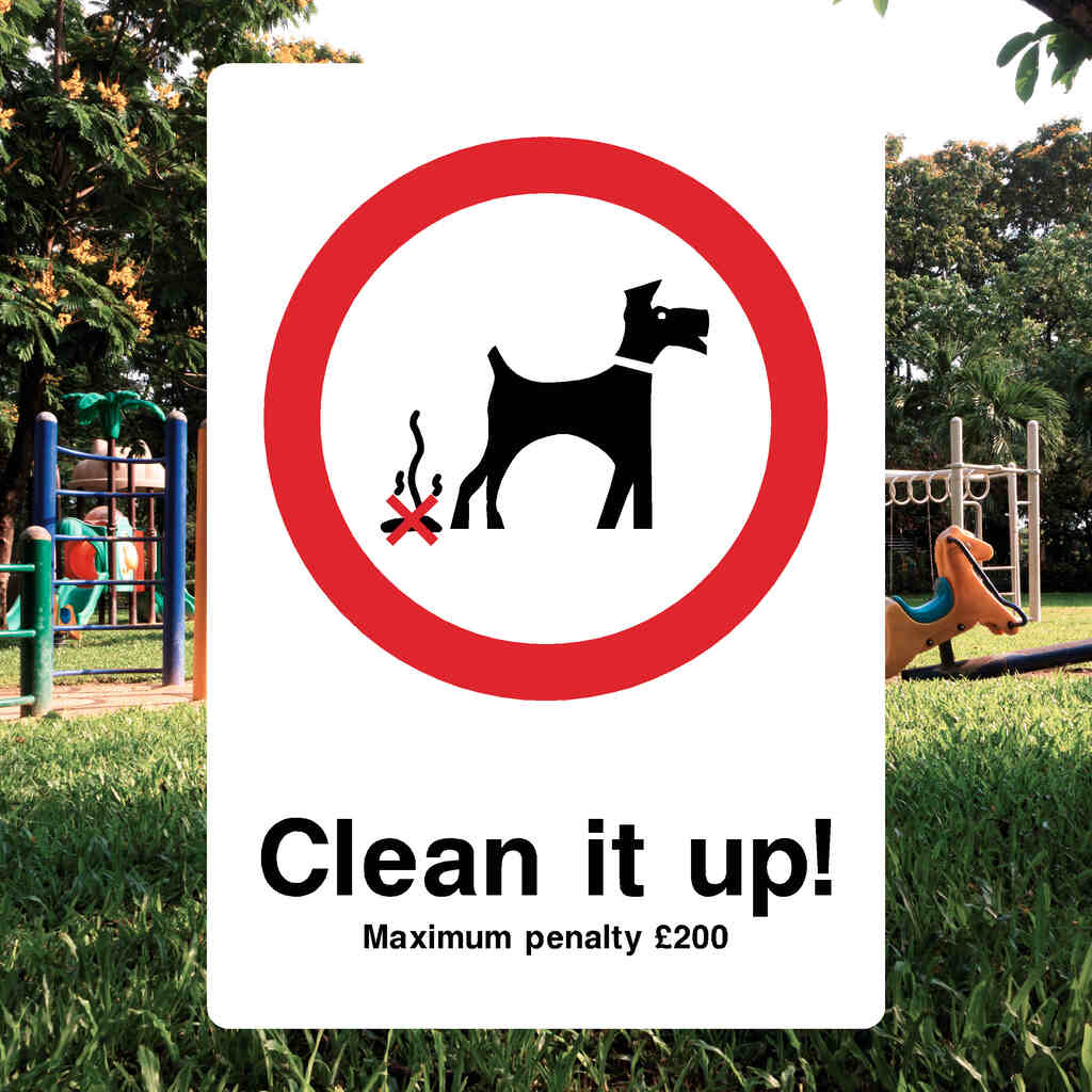 Clean It Up Max Penalty Sign-The Safety Sheep Store