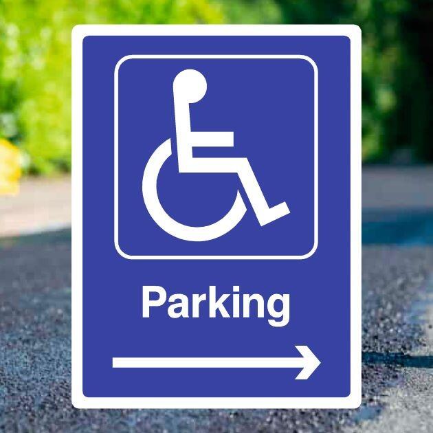 Disabled Parking Right Sign-The Safety Sheep Store
