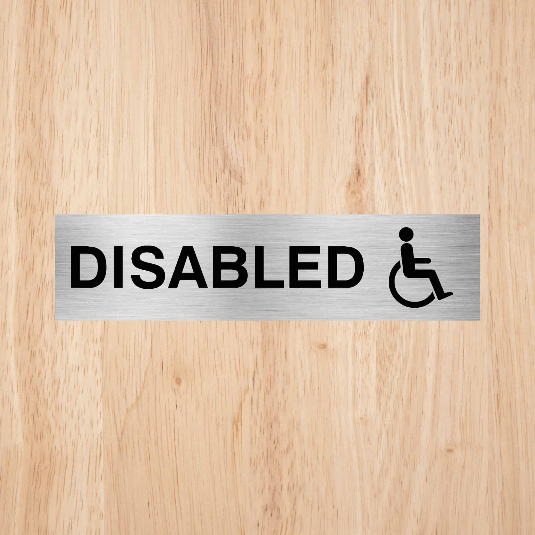 Disabled Toilet Standard Sign | CAPS-The Safety Sheep Store