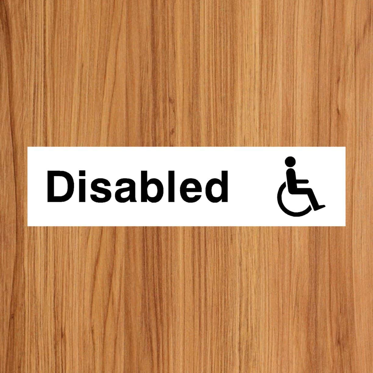 Disabled Toilet Standard Sign-The Safety Sheep Store