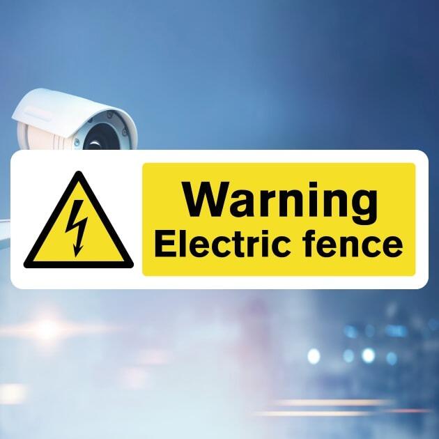 Electric Fence Danger Sign-The Safety Sheep Store