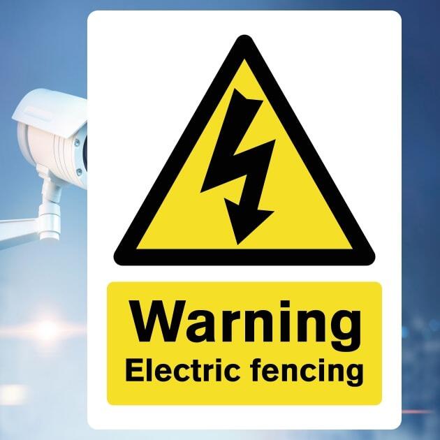 Electric Fencing Warning Sign-The Safety Sheep Store