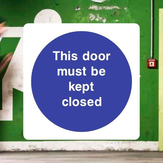 This Door Must Be Kept Closed Sign - UK Safety Signs Store