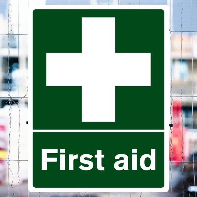 First Aid Location Sign-The Safety Sheep Store