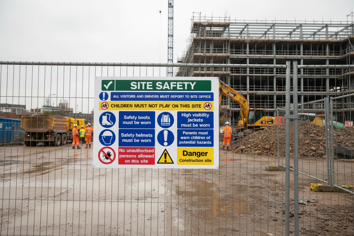 Installed on-site shot