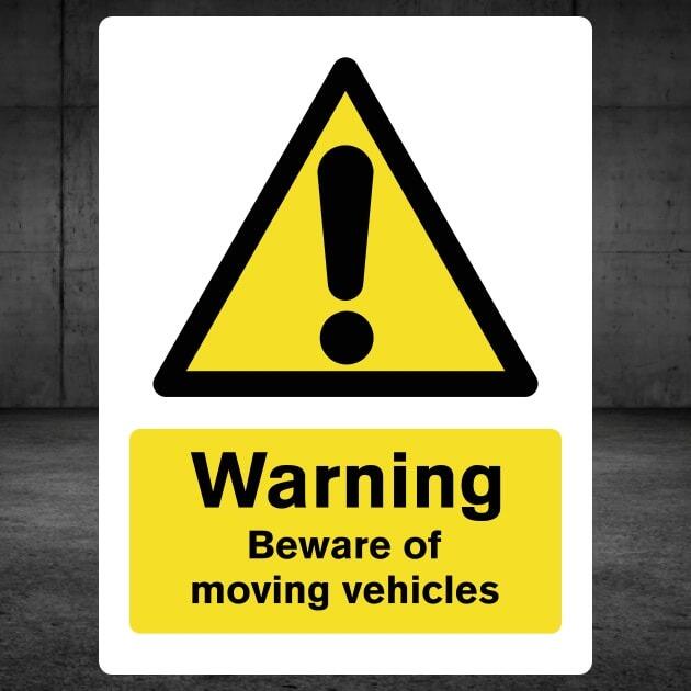 Moving Vehicles Sign-The Safety Sheep Store