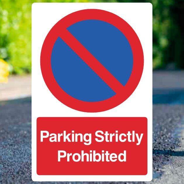 No Parking Anytime Sign v4-The Safety Sheep Store