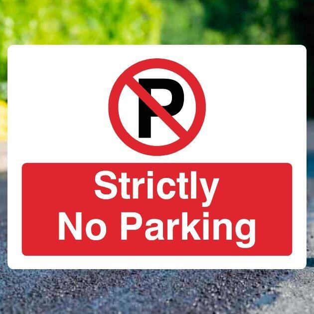 No Parking P Symbol Sign-The Safety Sheep Store