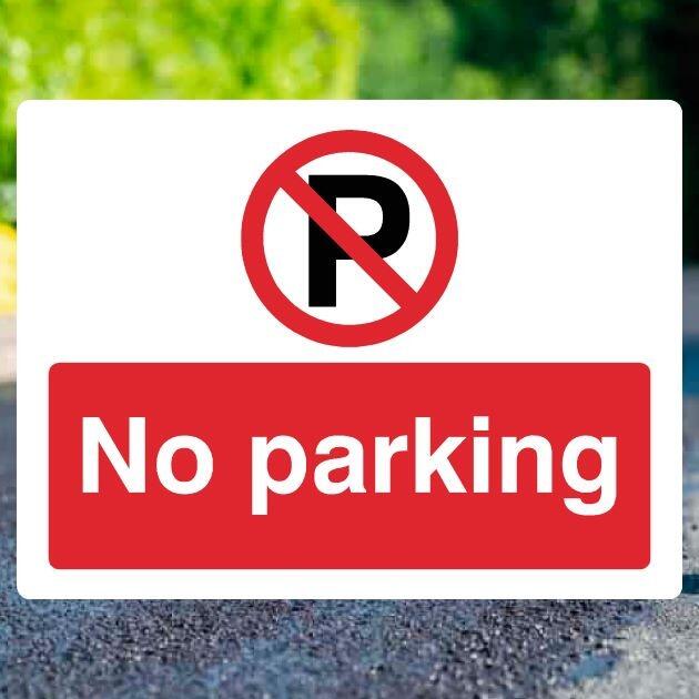 No Parking P Traffic Sign-The Safety Sheep Store