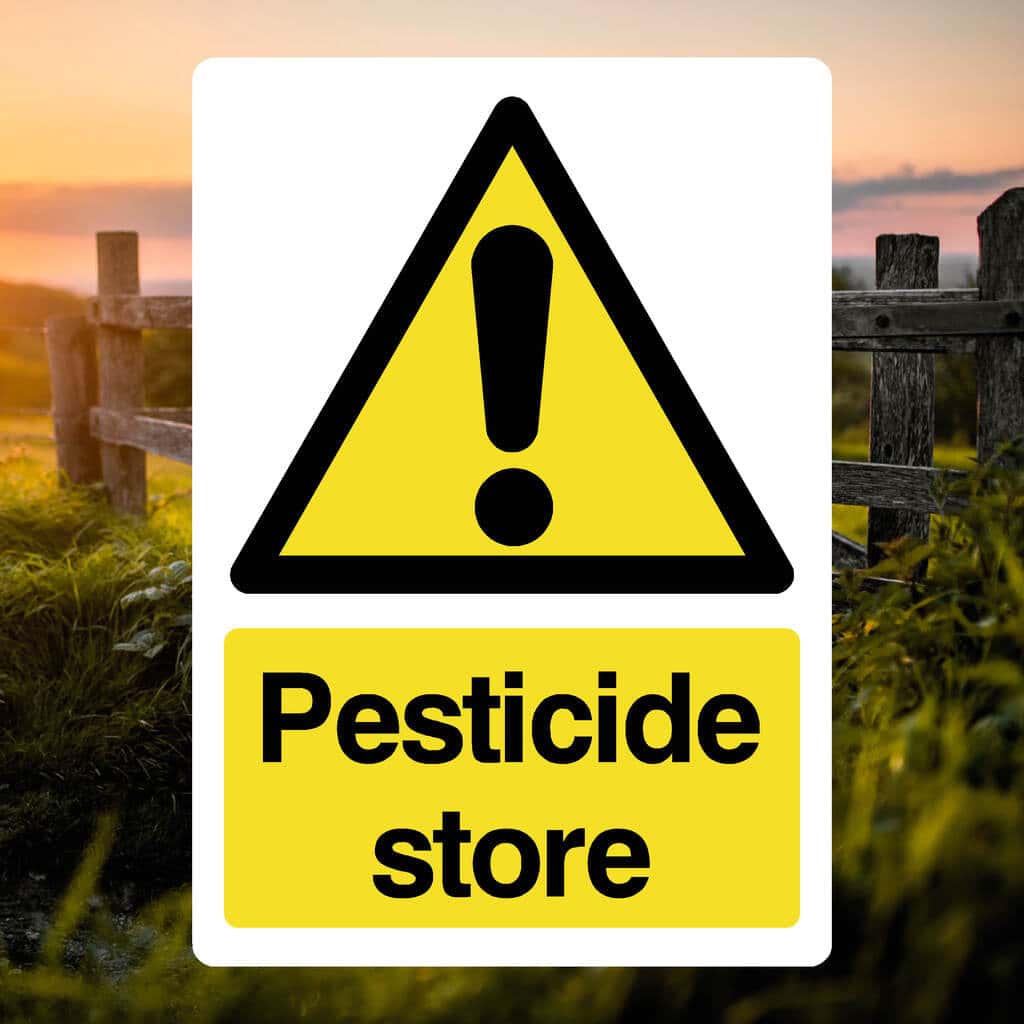 Pesticide Store Sign-The Safety Sheep Store