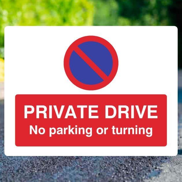 Private Drive Sign-The Safety Sheep Store