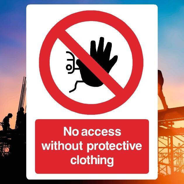 Protective Clothing Sign v2-The Safety Sheep Store