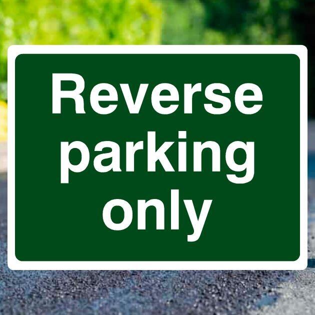 Reverse Parking Only Sign-The Safety Sheep Store