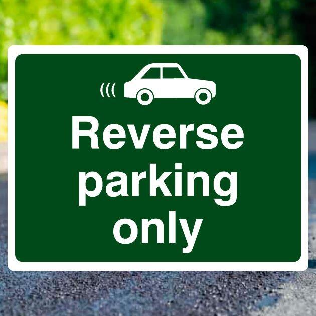 Reverse Parking Sign v2-The Safety Sheep Store