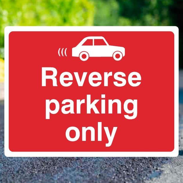 Reverse Parking Sign v2-The Safety Sheep Store