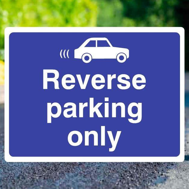 Reverse Parking Sign v2-The Safety Sheep Store