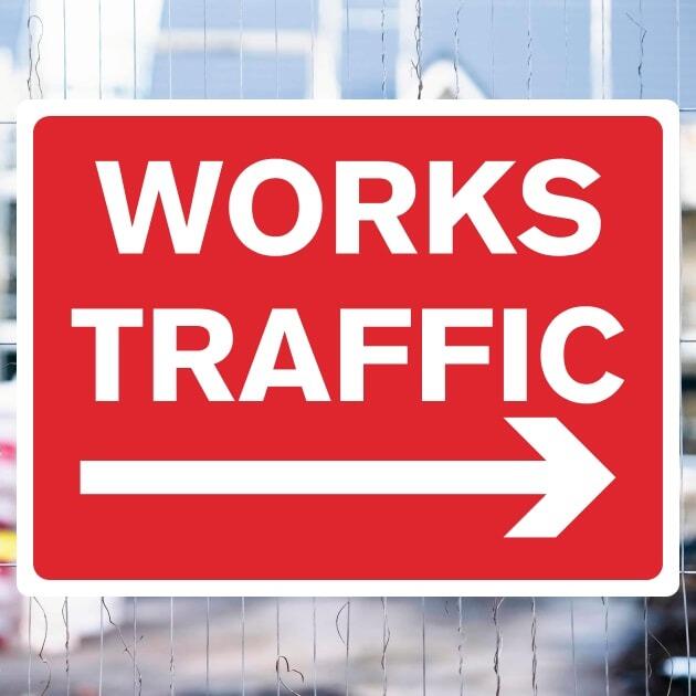 Right Arrow Works Sign-The Safety Sheep Store