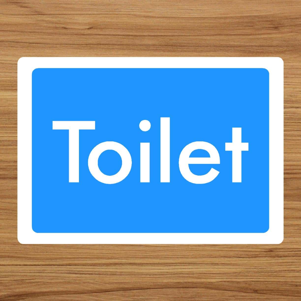 Toilet Sign-The Safety Sheep Store