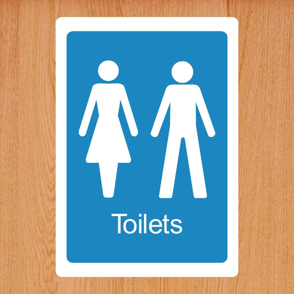 Unisex Toilet Sign - The Safety Sheep Store