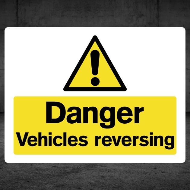 Vehicles Reversing Sign-The Safety Sheep Store