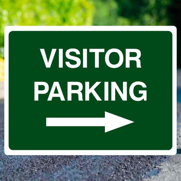 Visitor Parking Right Sign-The Safety Sheep Store