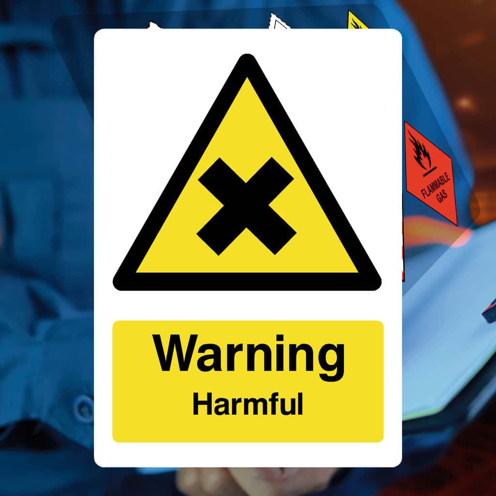 Warning Harmful Sign-The Safety Sheep Store
