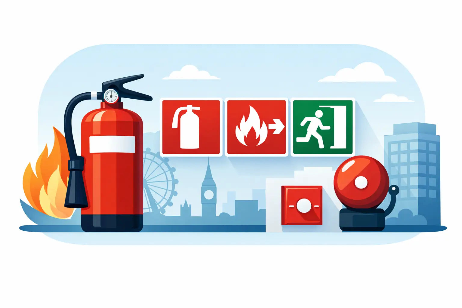 Fire Extinguisher Sign Guide for UK Sites
