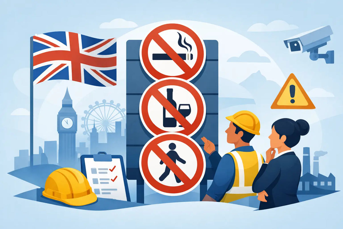 UK Guide to Prohibition Signs for Workplaces