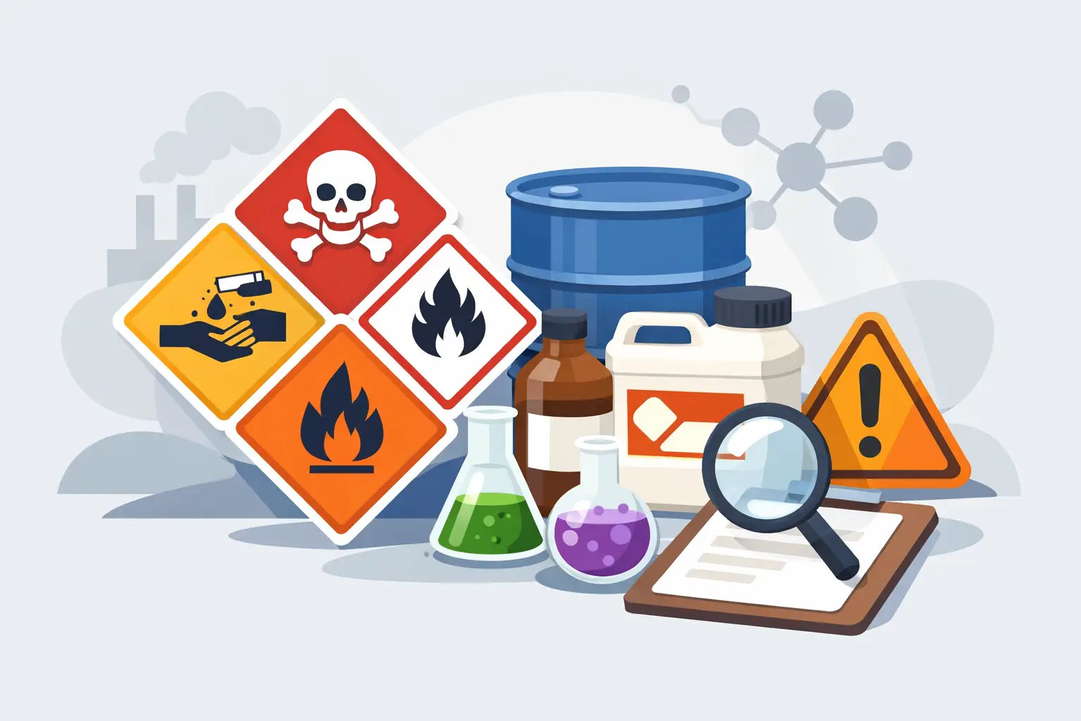 Chemical Hazard Warning Labels Explained